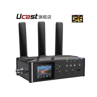 UCAST Ucast Q8S  通用無線電通信設(shè)備 5G多網(wǎng)聚合直播編碼器 HDMI SDI高清視頻微贊微信多平臺推流設(shè)備